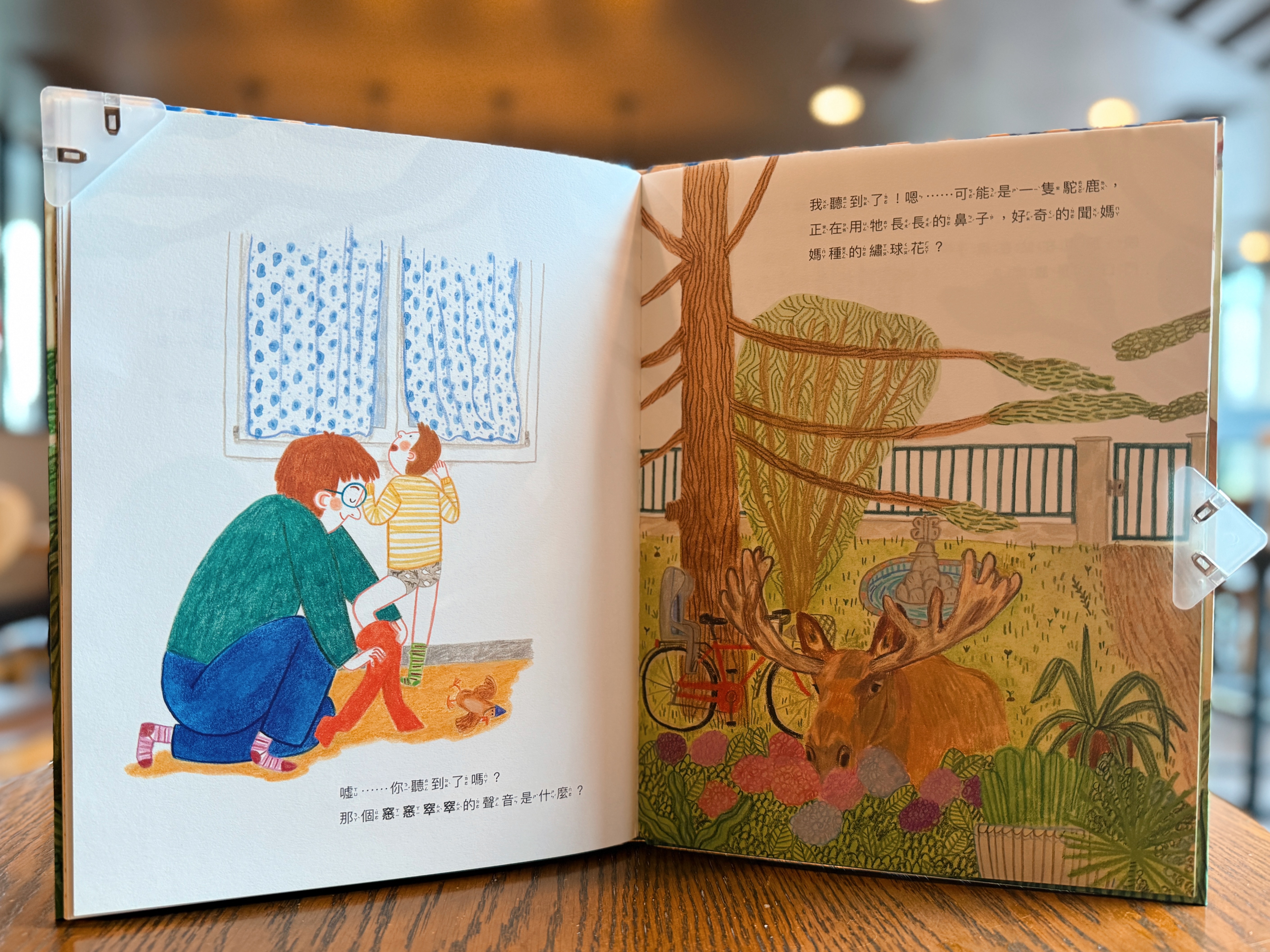 《我可以進來嗎?》+《我們的院子裡有駝鹿》|致,尋求呼吸空間的人 正文圖片第 7 張
