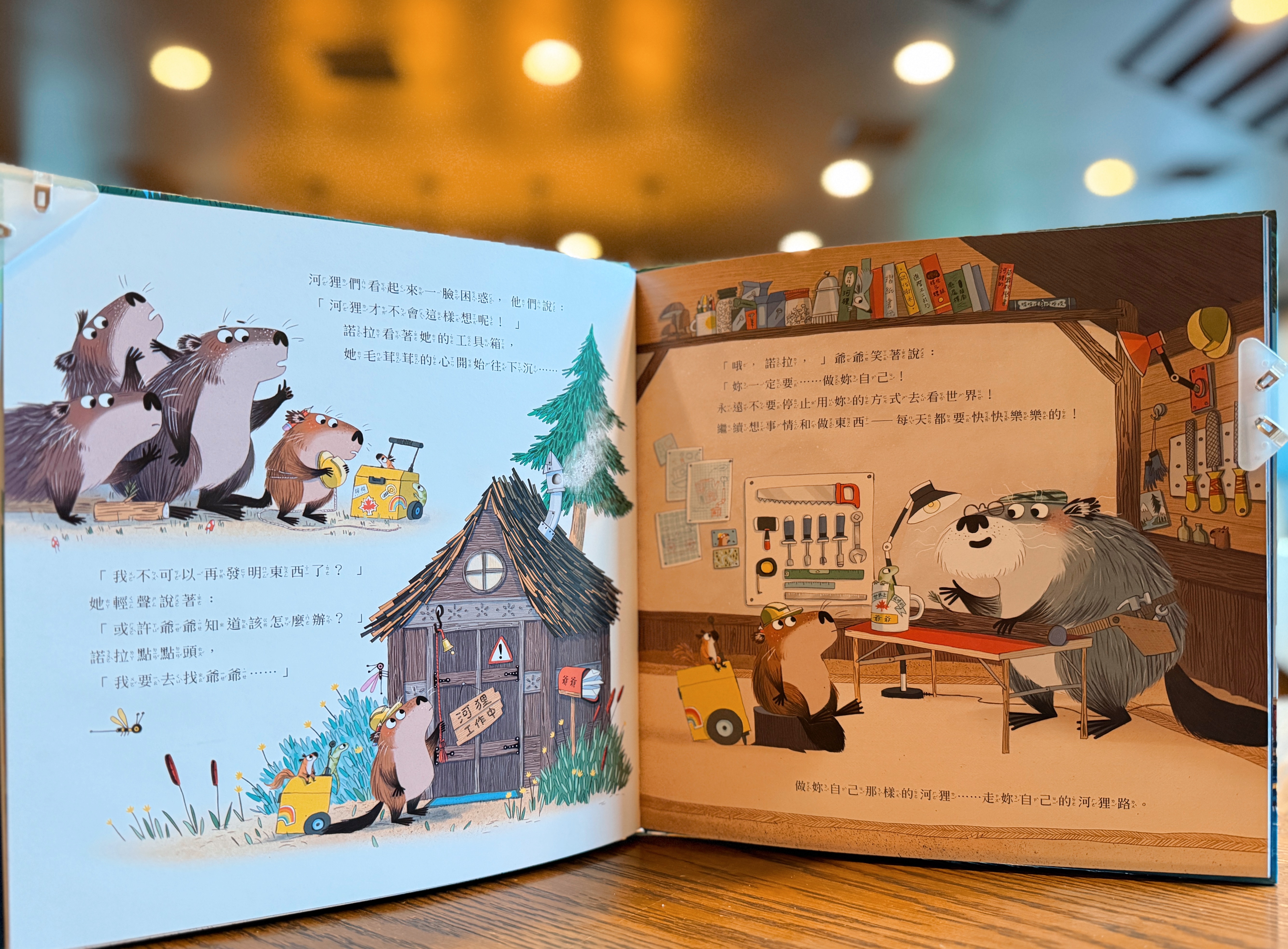 《最忙碌的河狸》｜諾拉的世界比較寬 正文圖片第 5 張